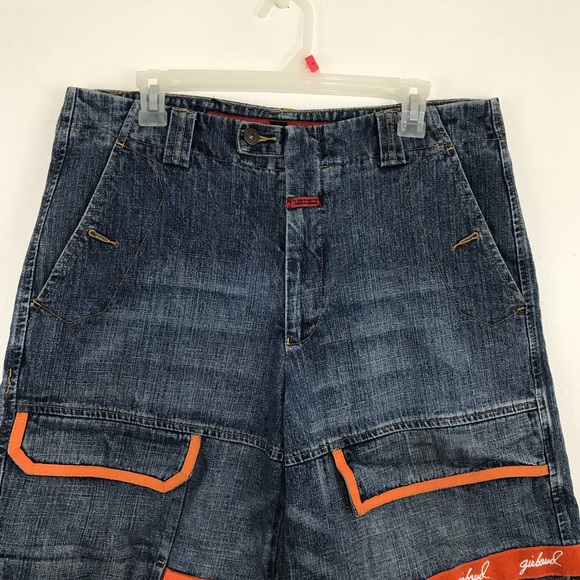 Marithe francois girbaud denim shorts size 34 - Picture 2 of 5